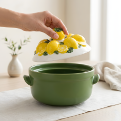 Porcelain Cooking Pot